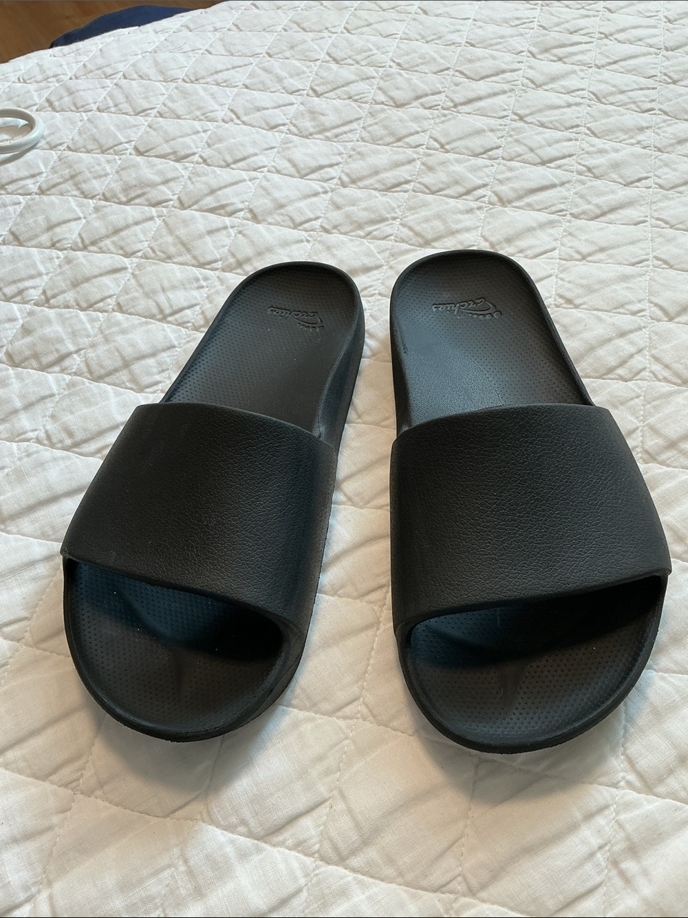 Archies Unisex Support Slide Black size women’s 9